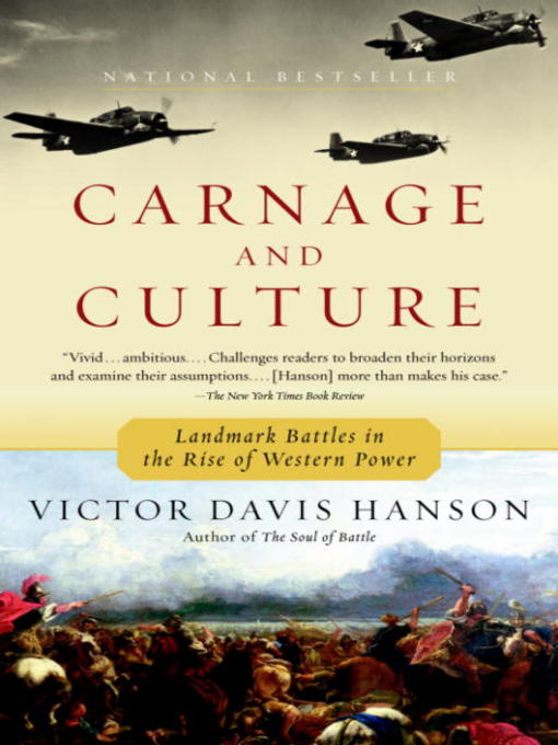 Title details for Carnage and Culture by Victor Davis Hanson - Available